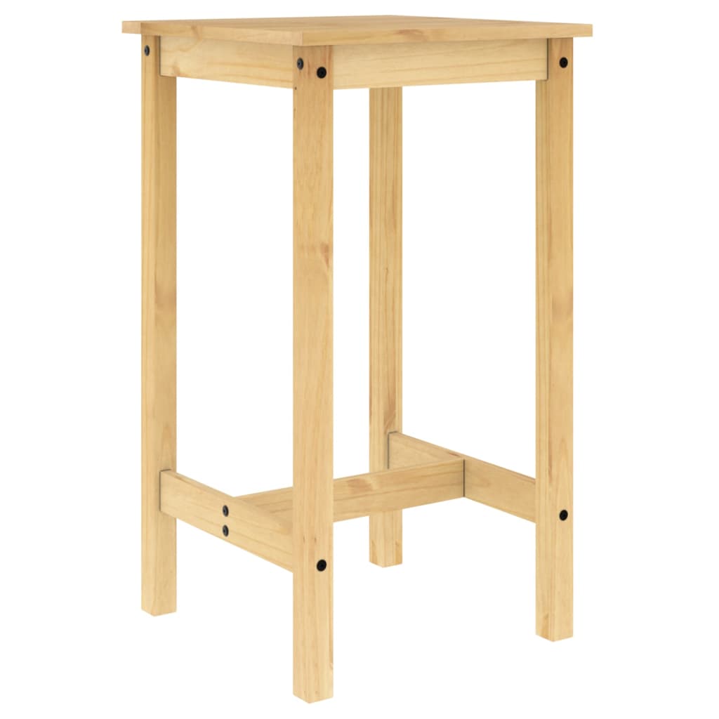 5 Piece Bar Set Solid Wood Pine