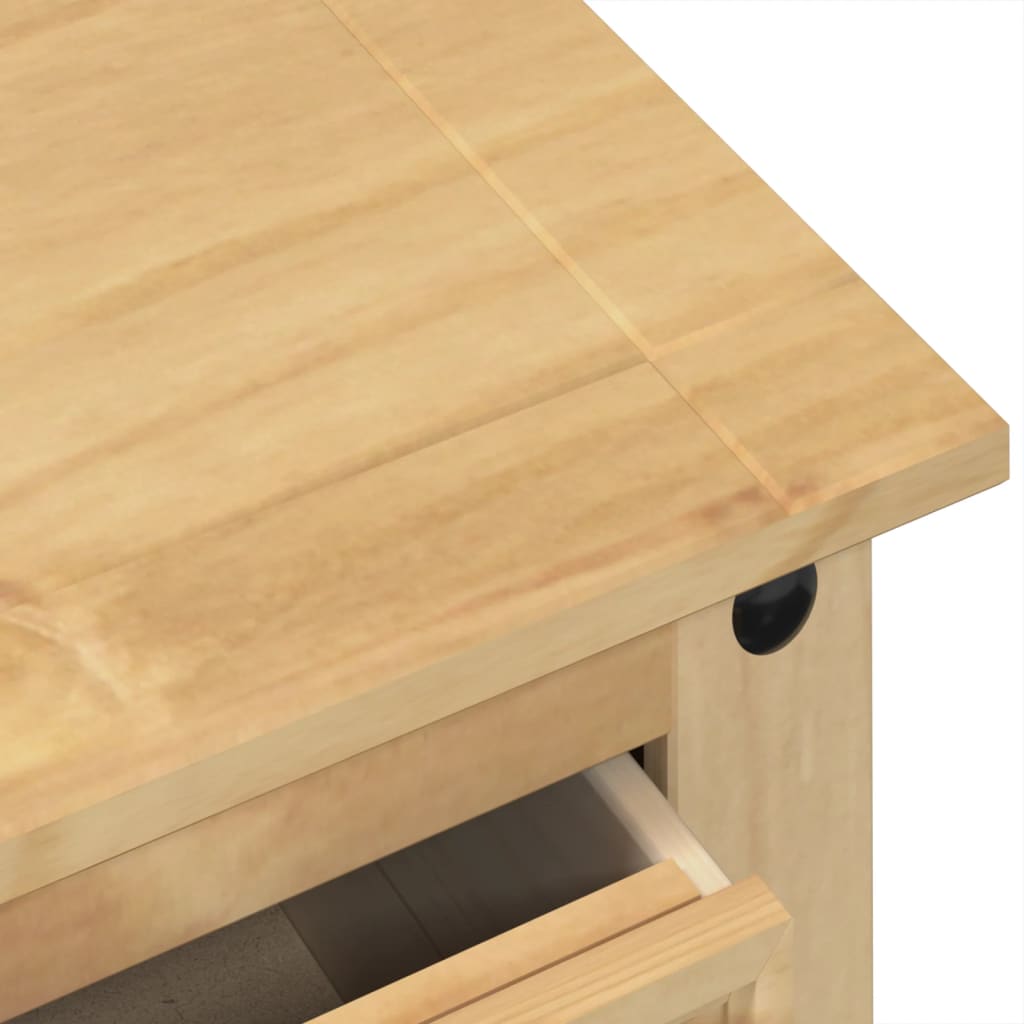 Chest Of Drawers Corona 80X43X114 Cm Solid Wood Pine
