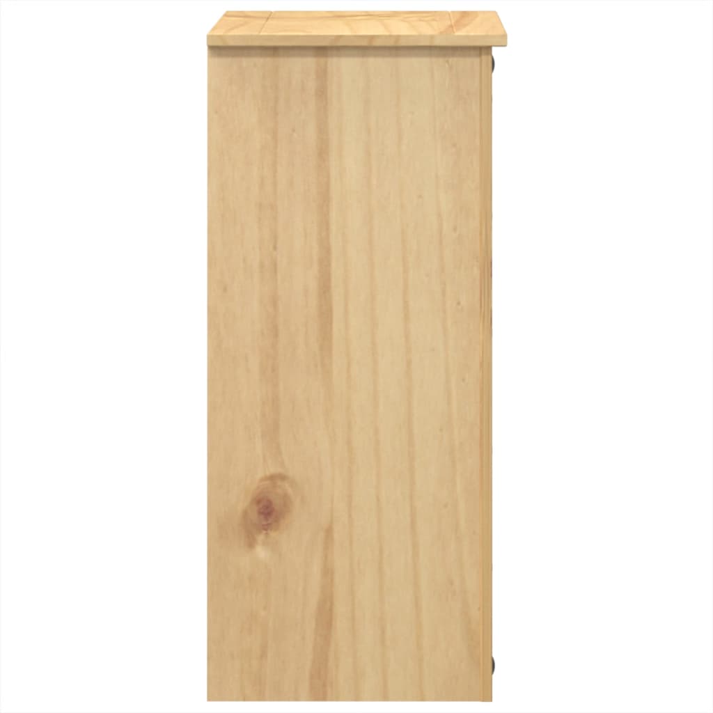 Chest Of Drawers Corona 80X40X89 Cm Solid Wood Pine