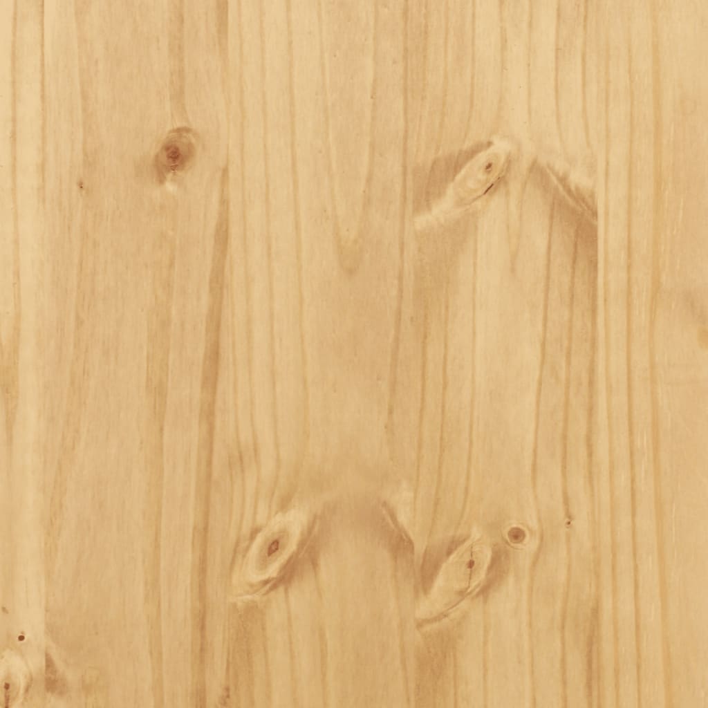 Chest Of Drawers Corona 80X40X89 Cm Solid Wood Pine