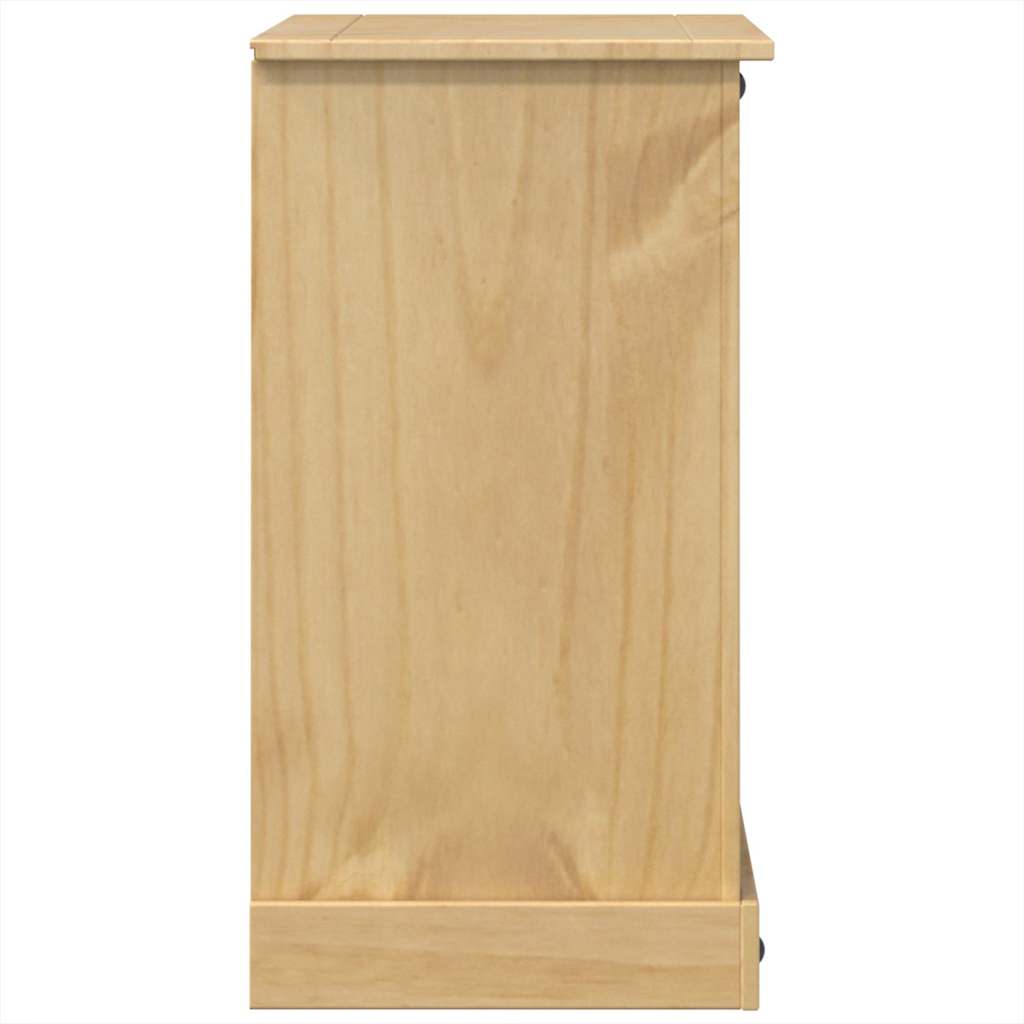 Chest Of Drawers Corona 101X45X82 Cm Solid Wood Pine