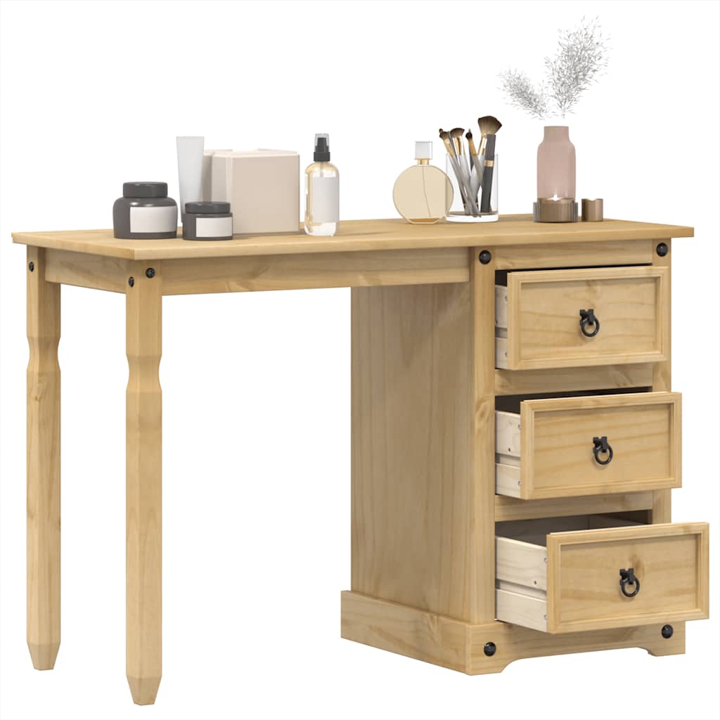 Dressing Table Corona 110X47X75 Cm Solid Wood Pine