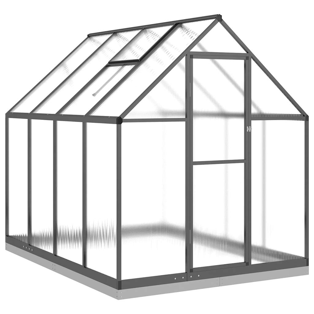 Greenhouse With Base Frame Aluminium