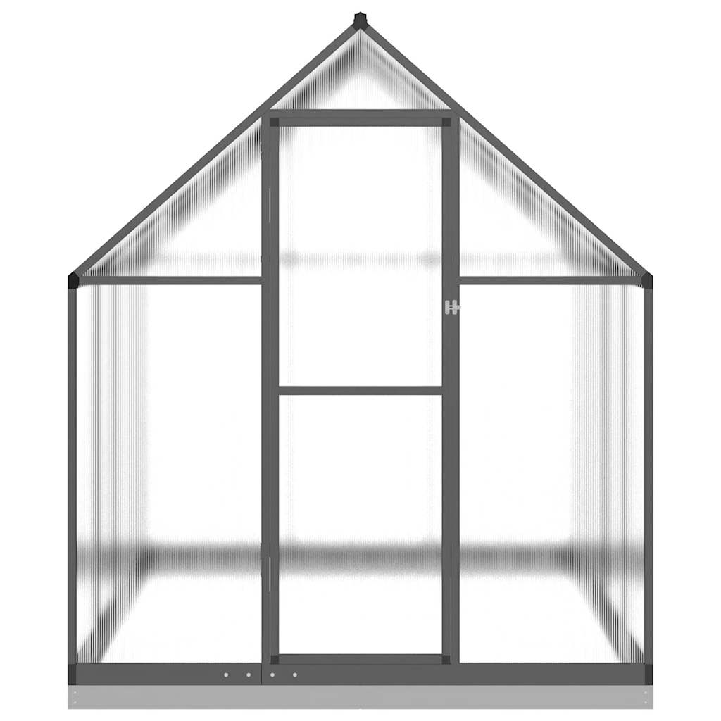 Greenhouse With Base Frame Aluminium