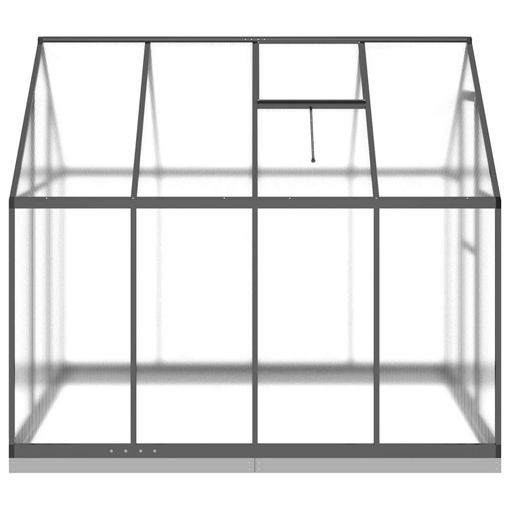 Greenhouse With Base Frame Aluminium