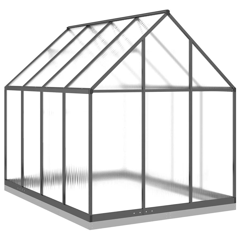 Greenhouse With Base Frame Aluminium