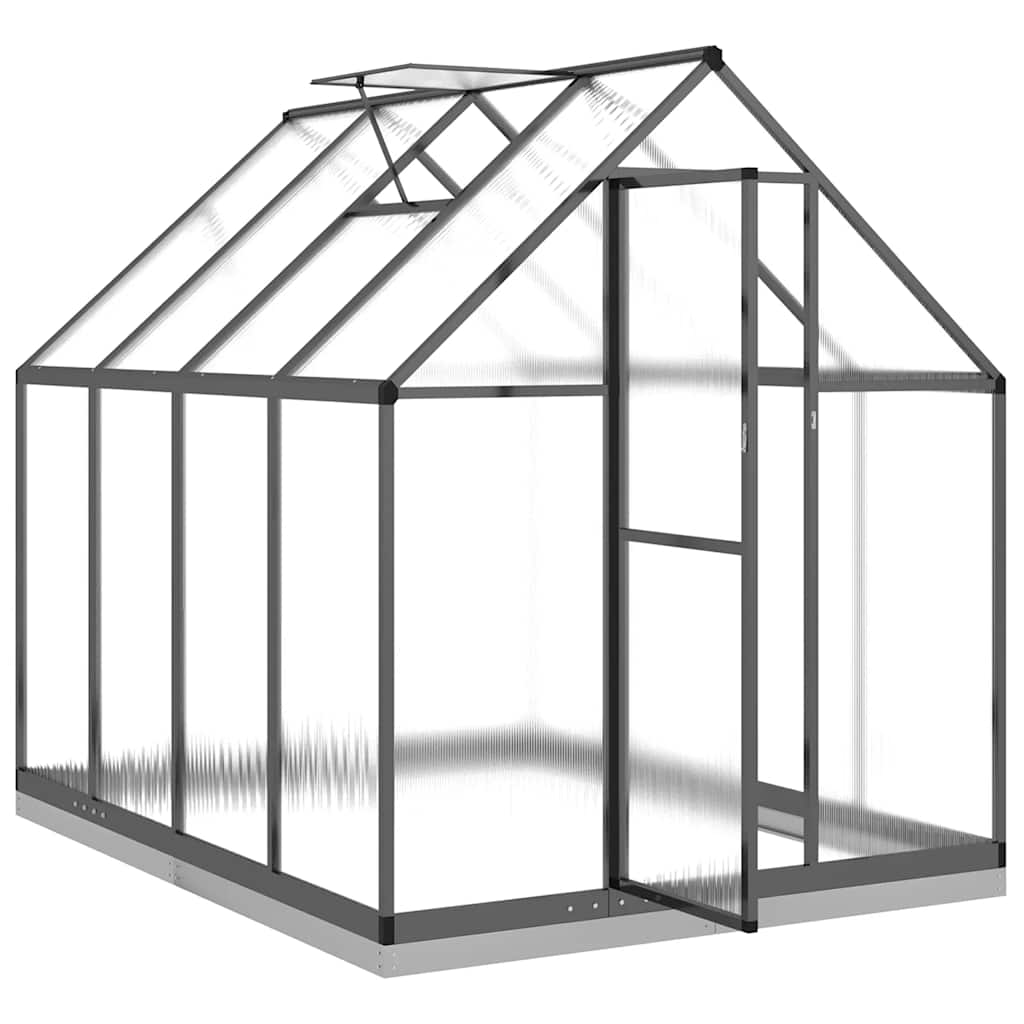 Greenhouse With Base Frame Aluminium