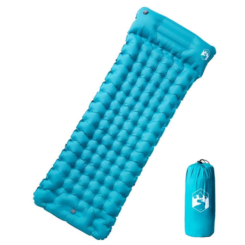 Self Inflating Camping Mattress With Pillows 2-Person