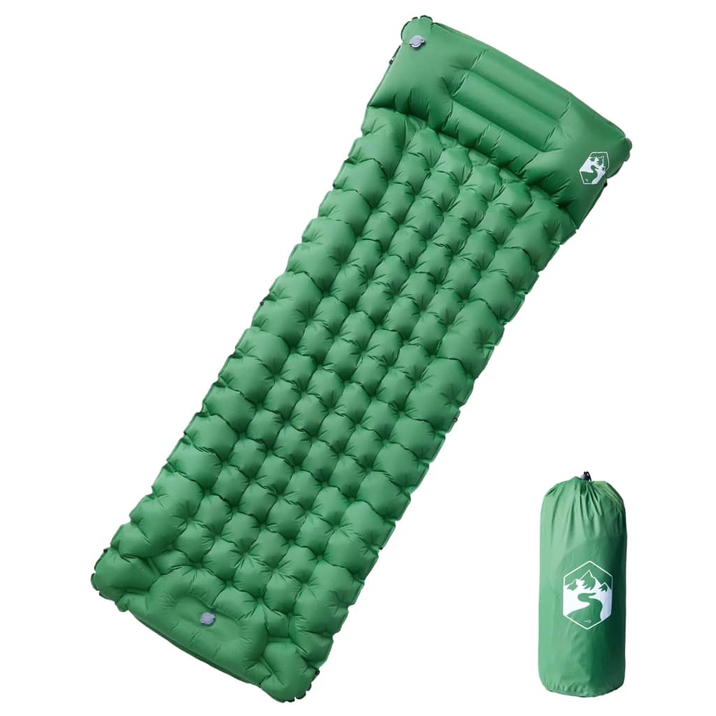 Self Inflating Camping Mattress With Pillows 2-Person