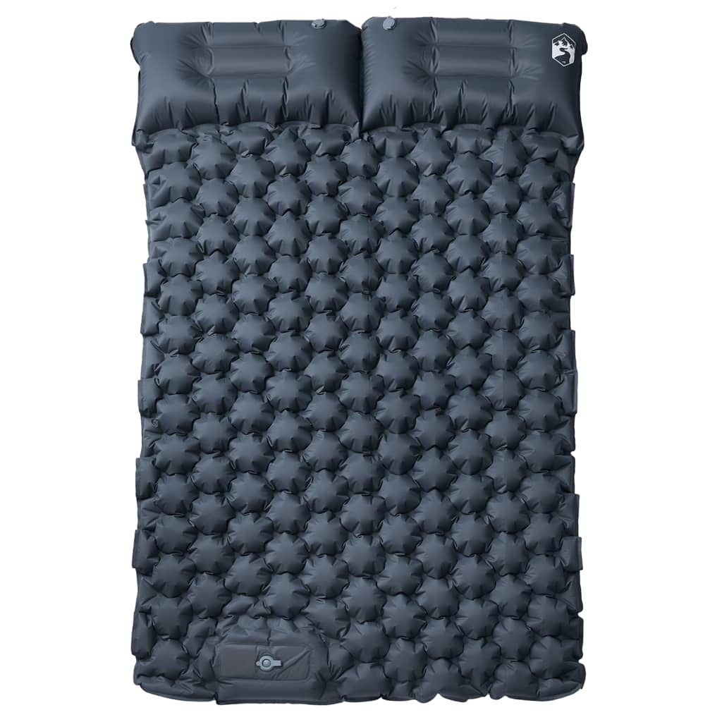Self Inflating Camping Mattress With Pillows 2-Person