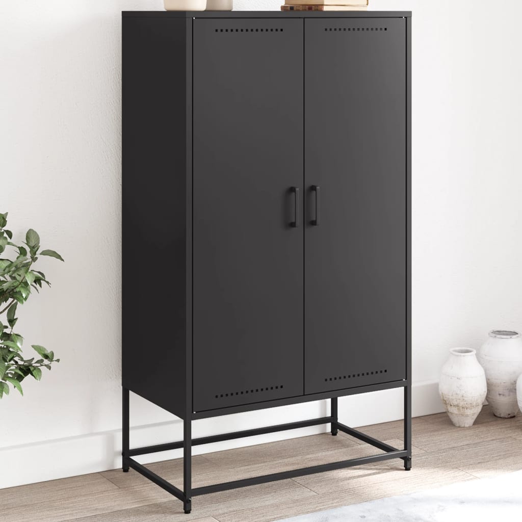 Highboard Olive 68.5X38.5X123.5 Cm Steel