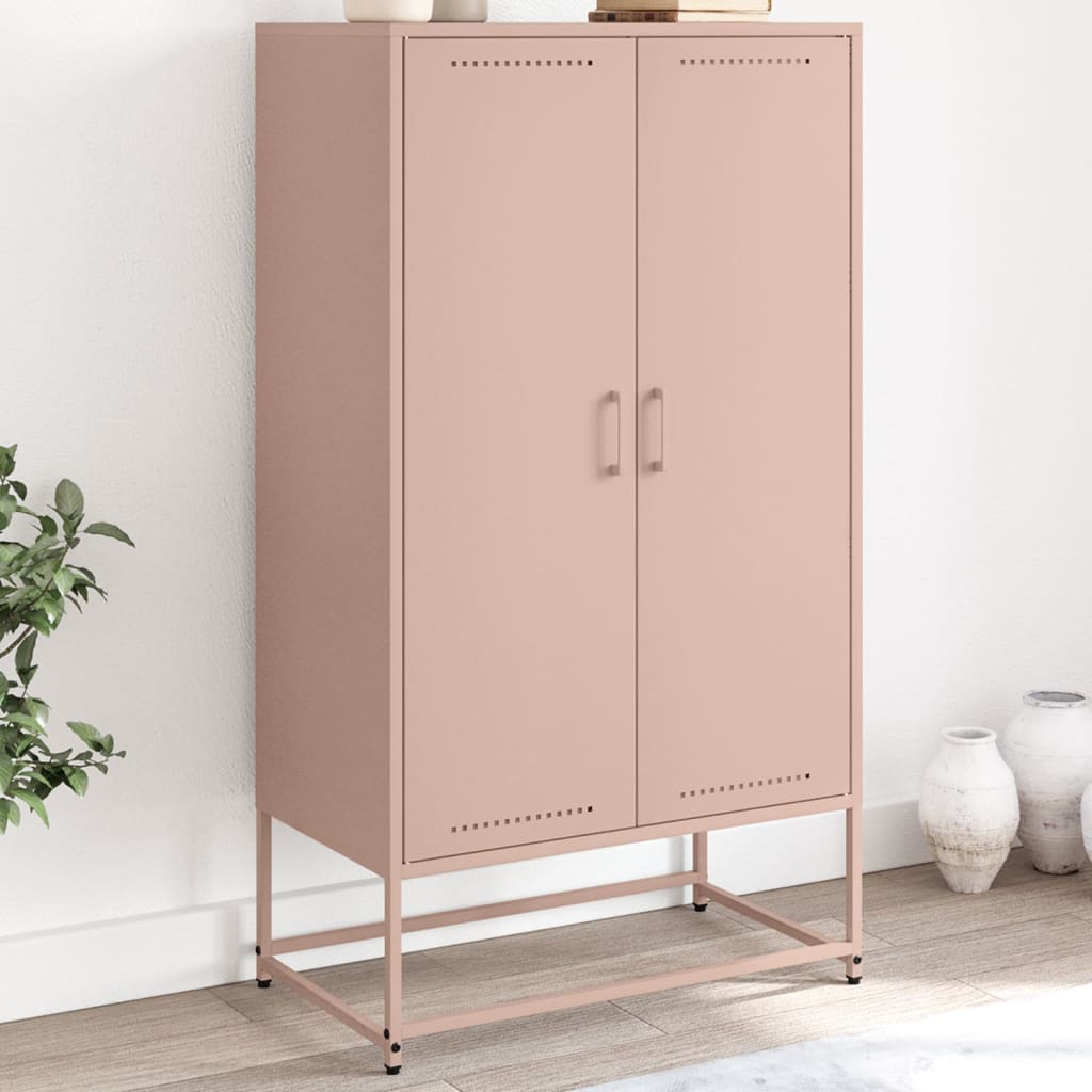 Highboard Olive 68.5X38.5X123.5 Cm Steel
