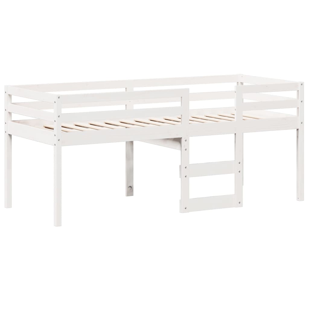 High Sleeper Bed Without Mattress Small Single Solid Wood Pine