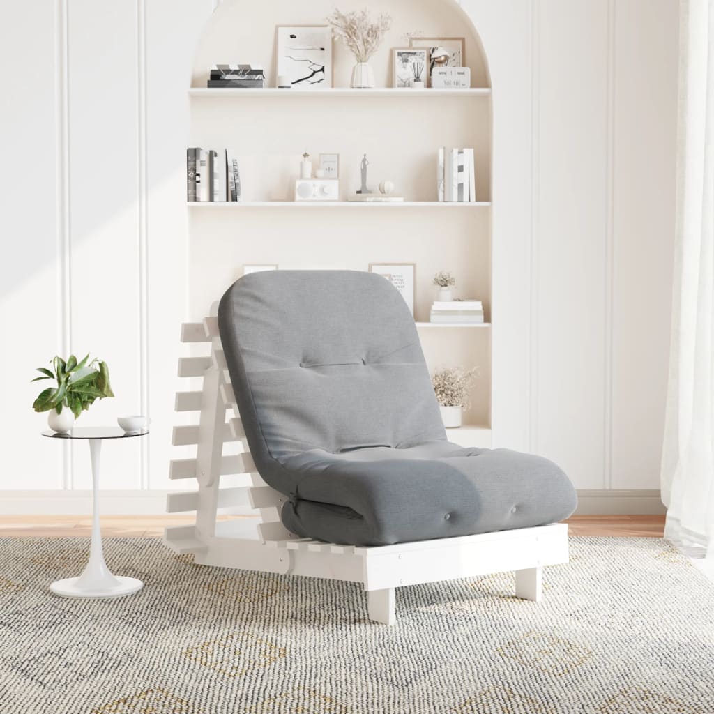 Futon Sofa Bed With Mattress Solid Wood Pine