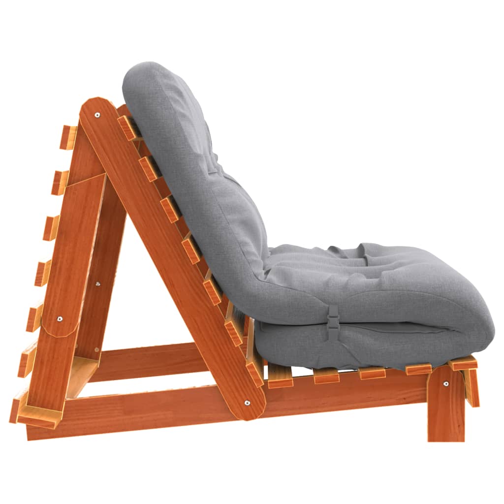 Futon Sofa Bed With Mattress Solid Wood Pine