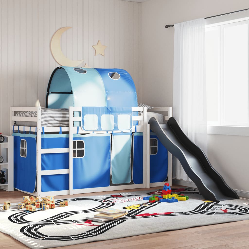 Bunk Bed Without Mattress With Slide White And