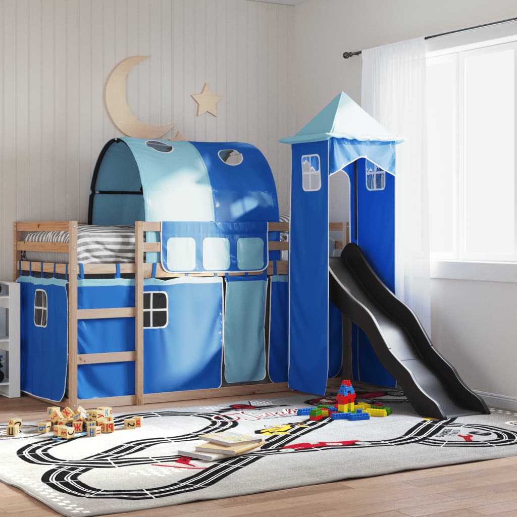 Bunk Bed Without Mattress With Slide White And