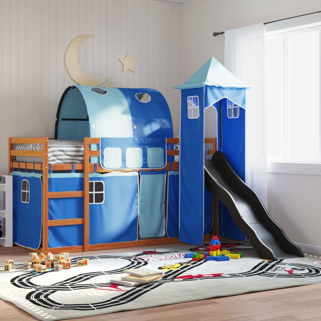 Bunk Bed Without Mattress With Slide White And