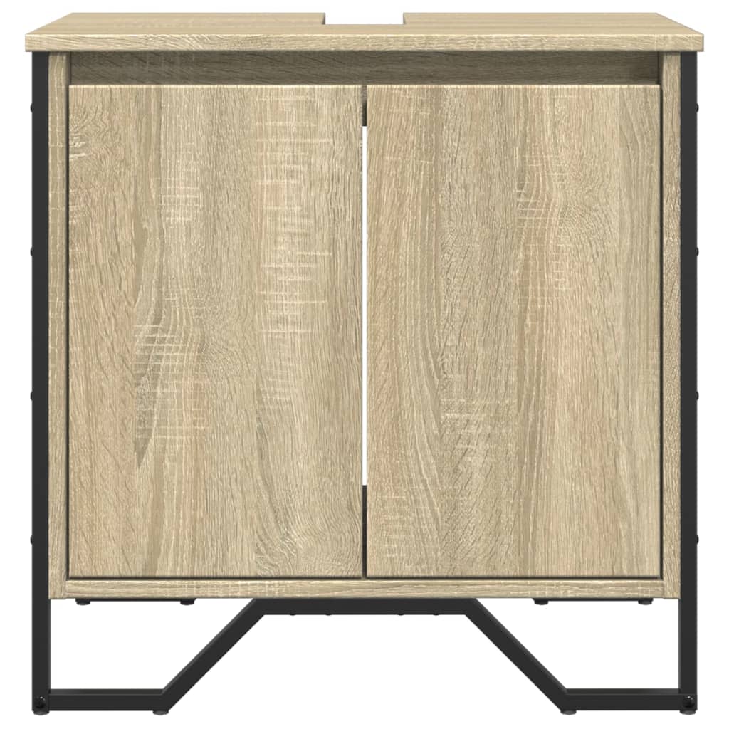 Bathroom Sink Cabinet 60X35X60 Cm Engineered Wood