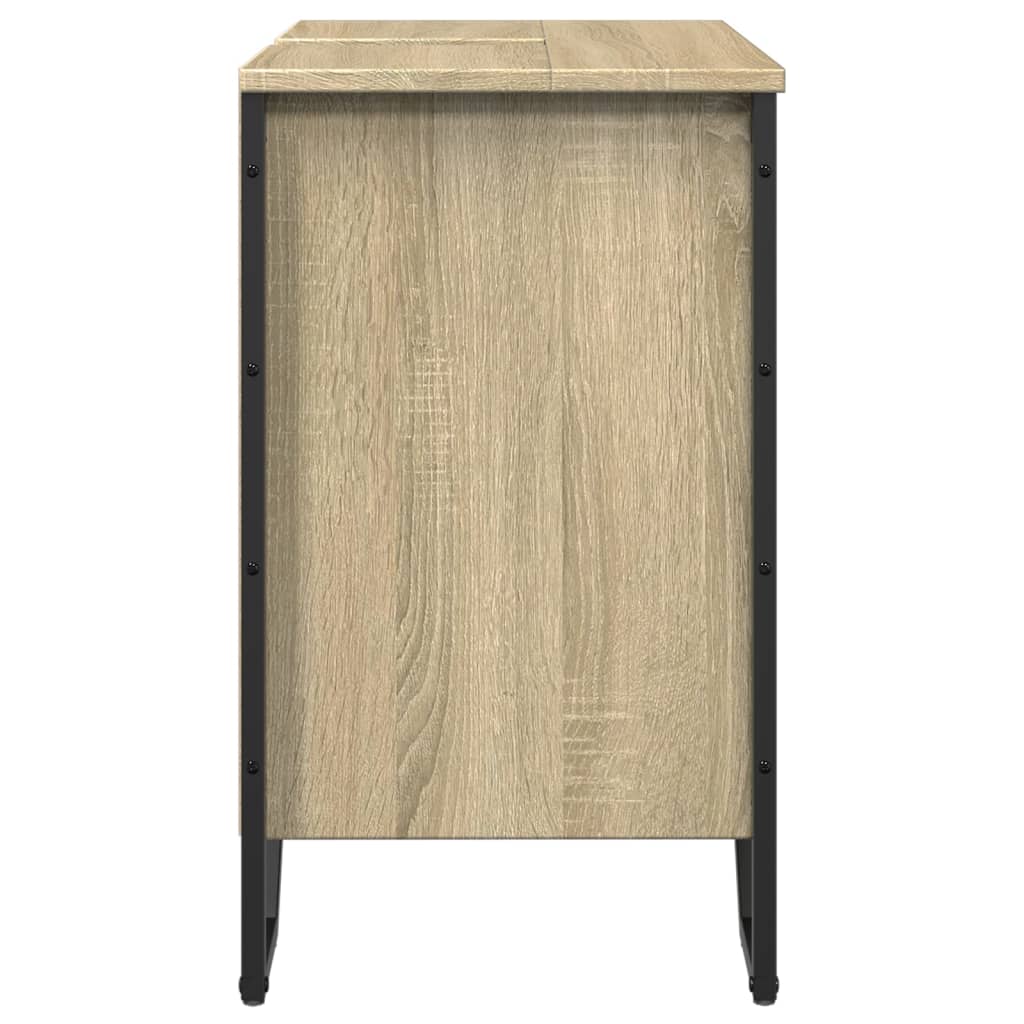 Bathroom Sink Cabinet 60X35X60 Cm Engineered Wood