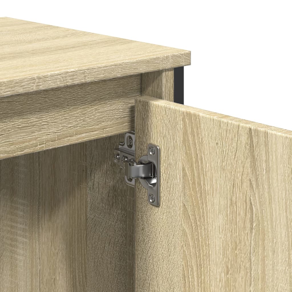 Bathroom Sink Cabinet 60X35X60 Cm Engineered Wood
