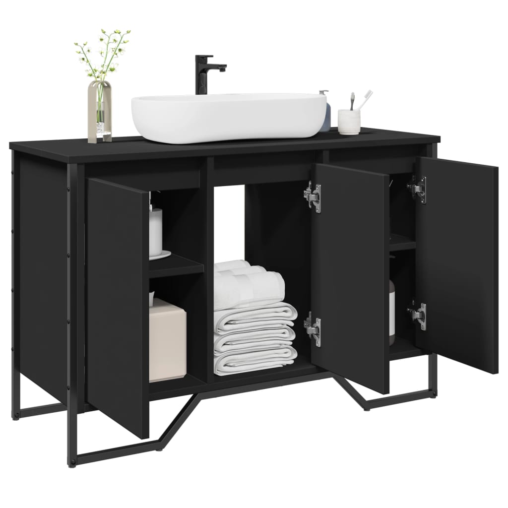Bathroom Sink Cabinet 91X35X60 Cm Engineered Wood