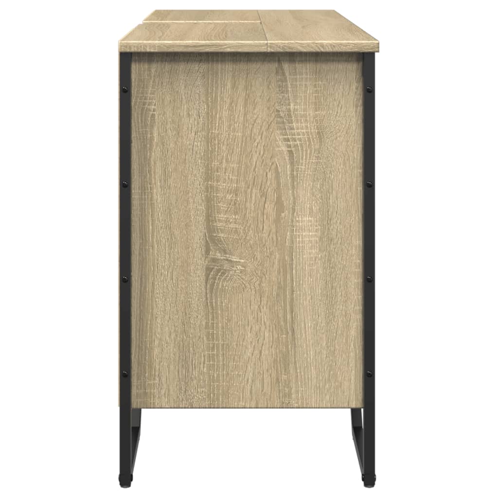 Bathroom Sink Cabinet 91X35X60 Cm Engineered Wood