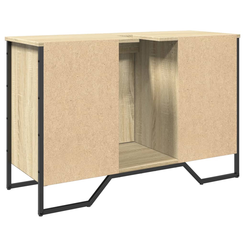 Bathroom Sink Cabinet 91X35X60 Cm Engineered Wood