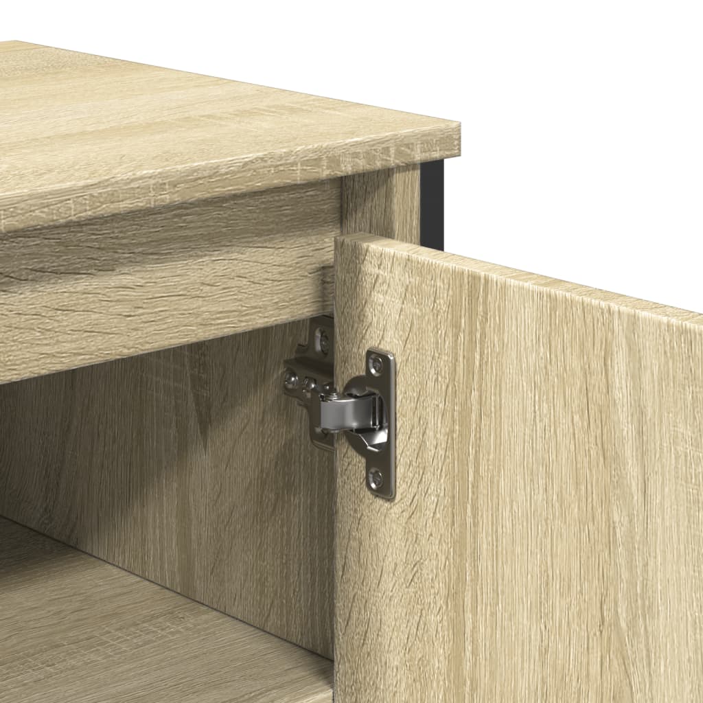 Bathroom Sink Cabinet 91X35X60 Cm Engineered Wood