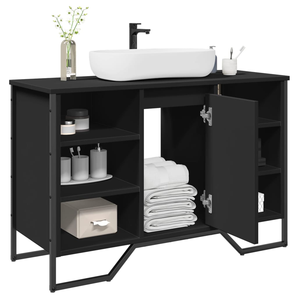 Bathroom Sink Cabinet 91X35X60 Cm Engineered Wood