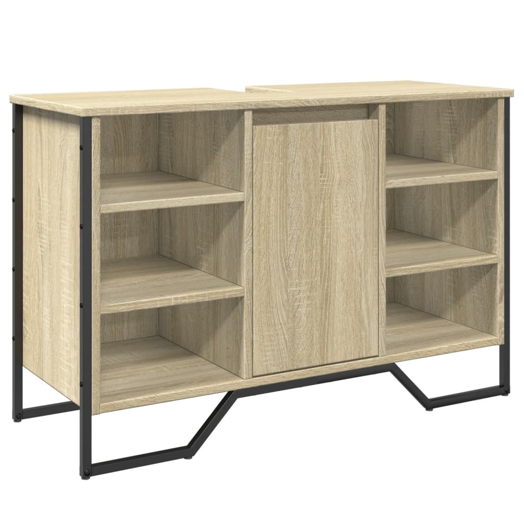 Bathroom Sink Cabinet 91X35X60 Cm Engineered Wood