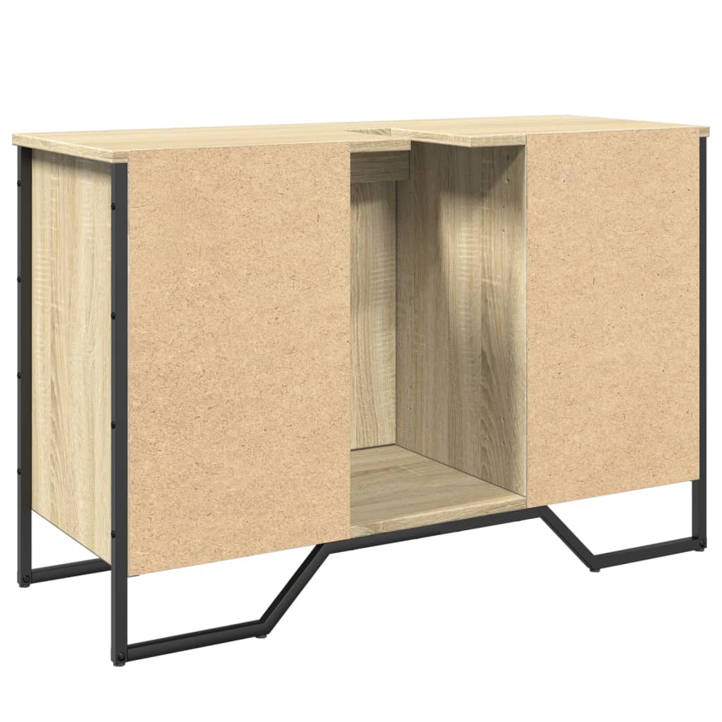 Bathroom Sink Cabinet 91X35X60 Cm Engineered Wood