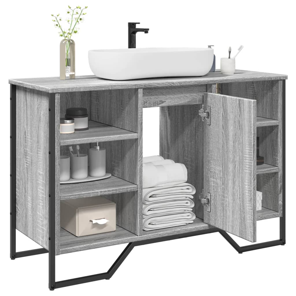 Bathroom Sink Cabinet 91X35X60 Cm Engineered Wood
