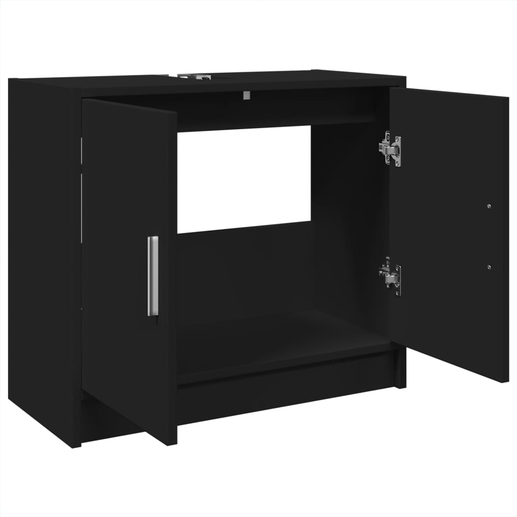 Sink Cabinet 63X29X55 Cm Engineered Wood