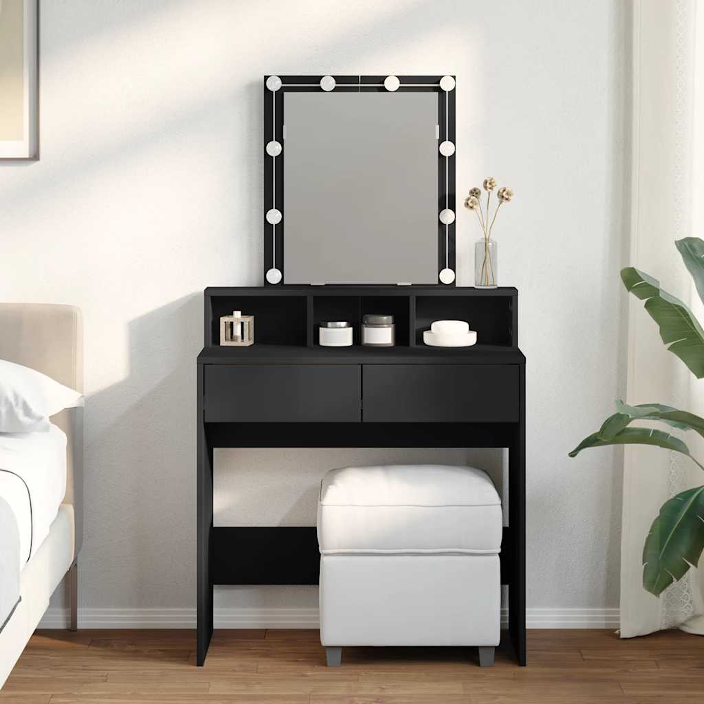 Dressing Table 80 X 41 X 144.5 Cm Engineered Wood