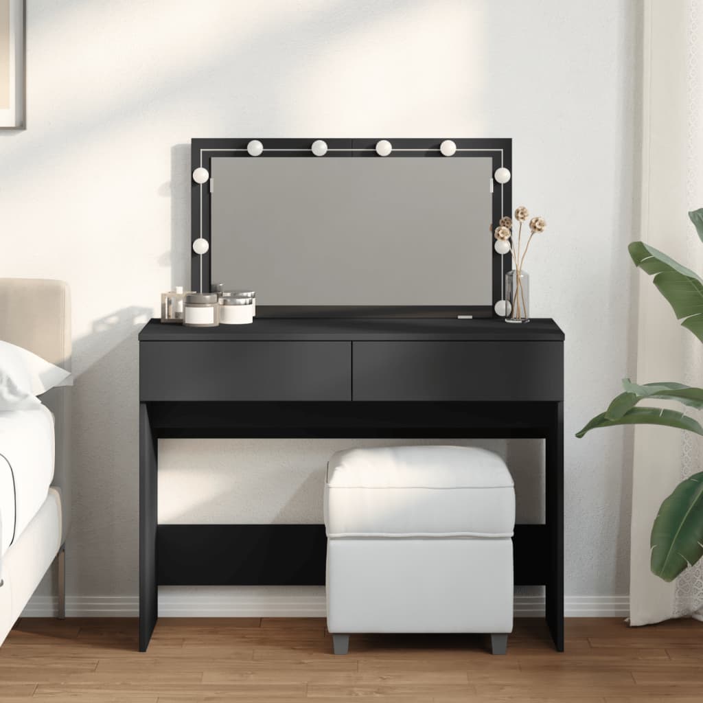 Dressing Table 100 X 40 X 120 Cm Engineered Wood