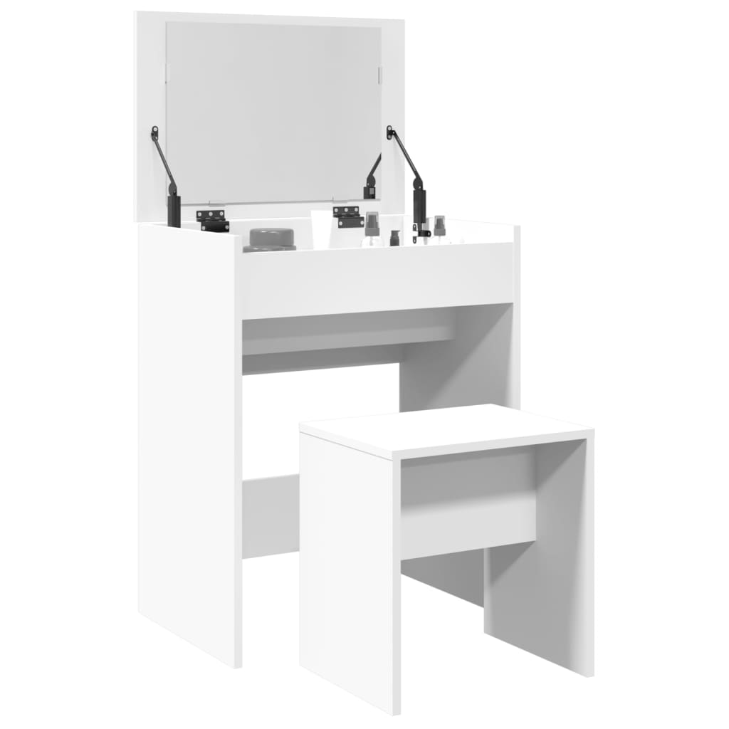 Dressing Table 60 X 40 X 75 Cm Engineered Wood