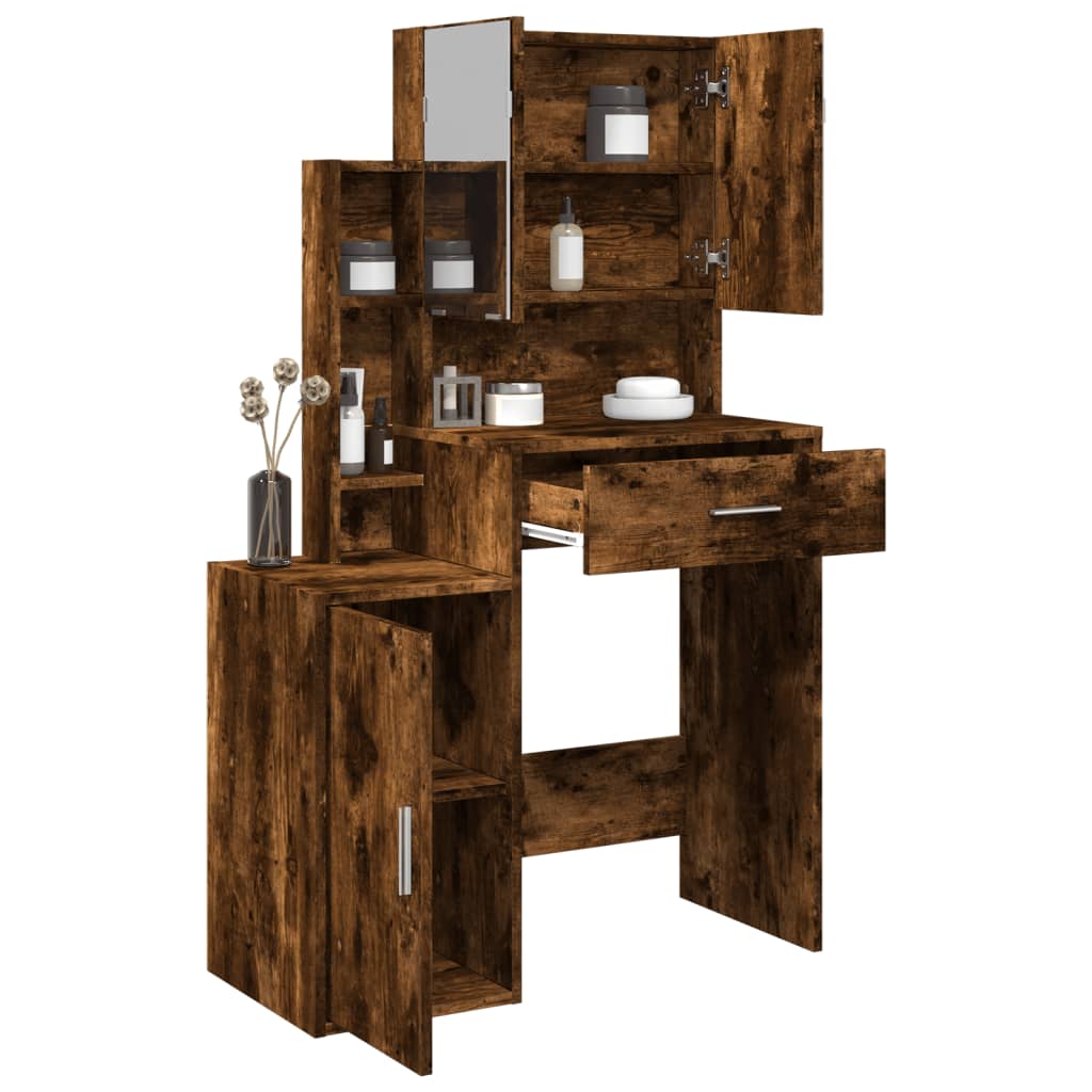 Dressing Table 80 X 35 X 132 Cm Engineered Wood