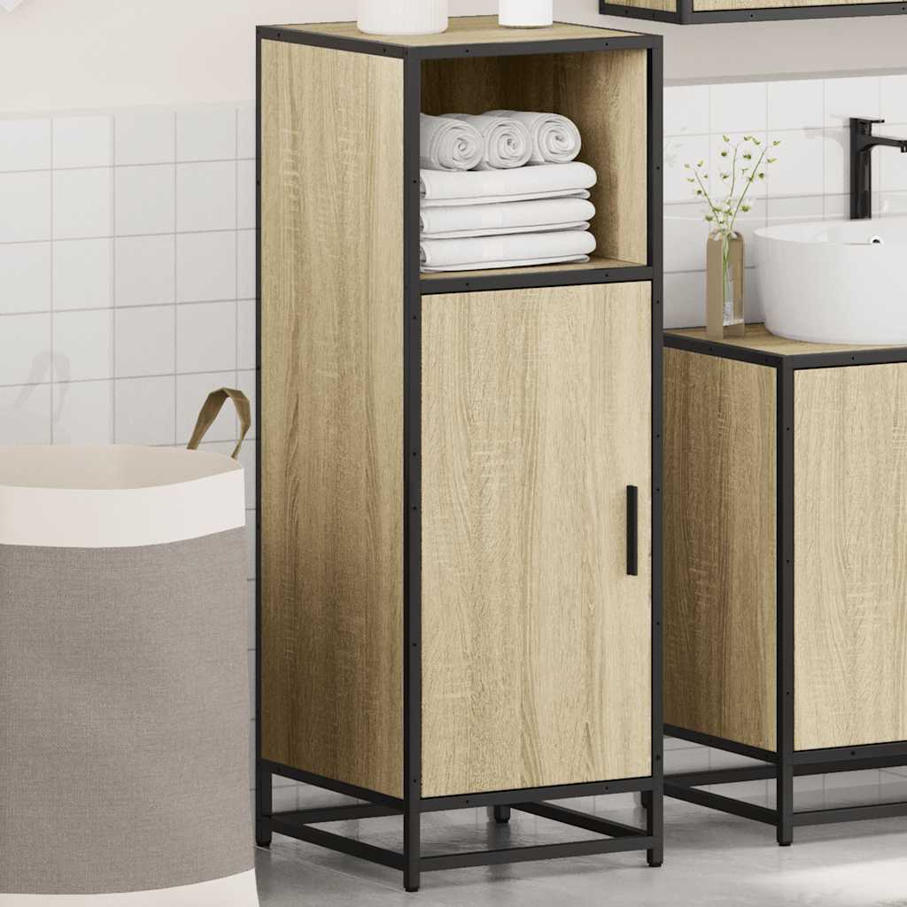 Bathroom Cabinet 35X37.5X100 Cm Engineered Wood