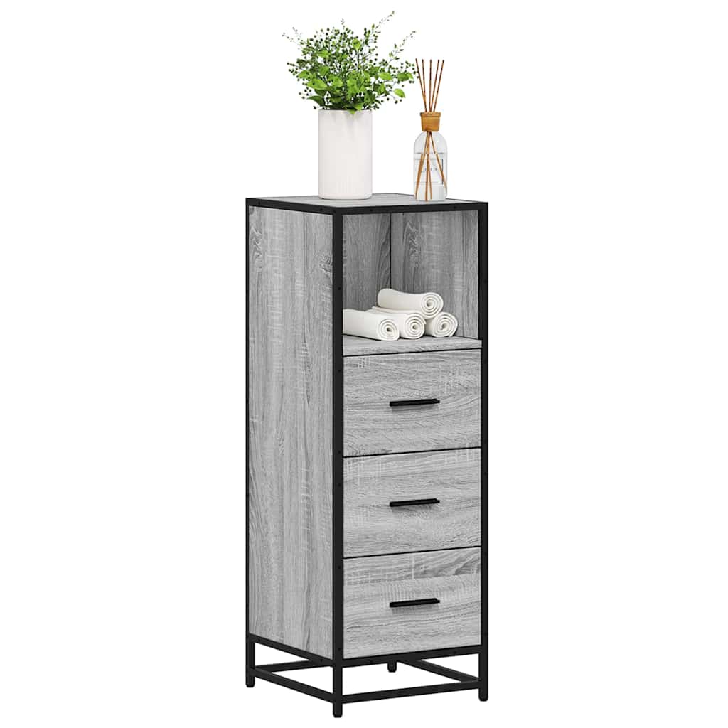 Bathroom Cabinet 35X37.5X100 Cm Engineered Wood