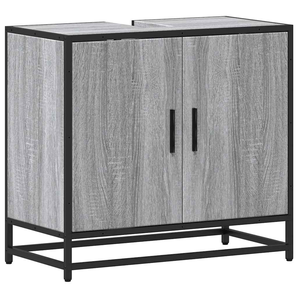 Bathroom Sink Cabinet 65X33X60 Cm Engineered Wood