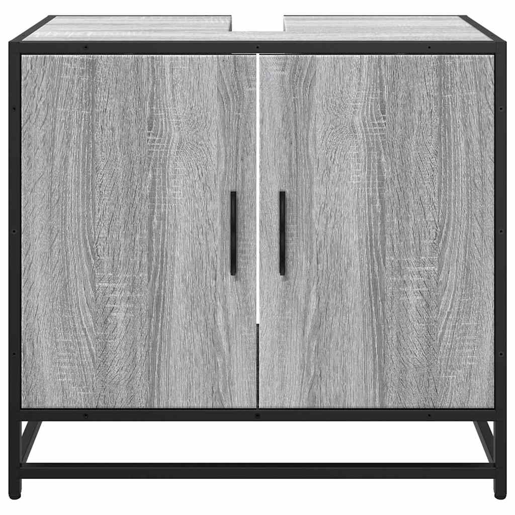 Bathroom Sink Cabinet 65X33X60 Cm Engineered Wood