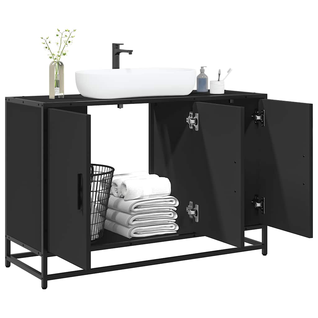 Bathroom Sink Cabinet 90X33X60 Cm Engineered Wood