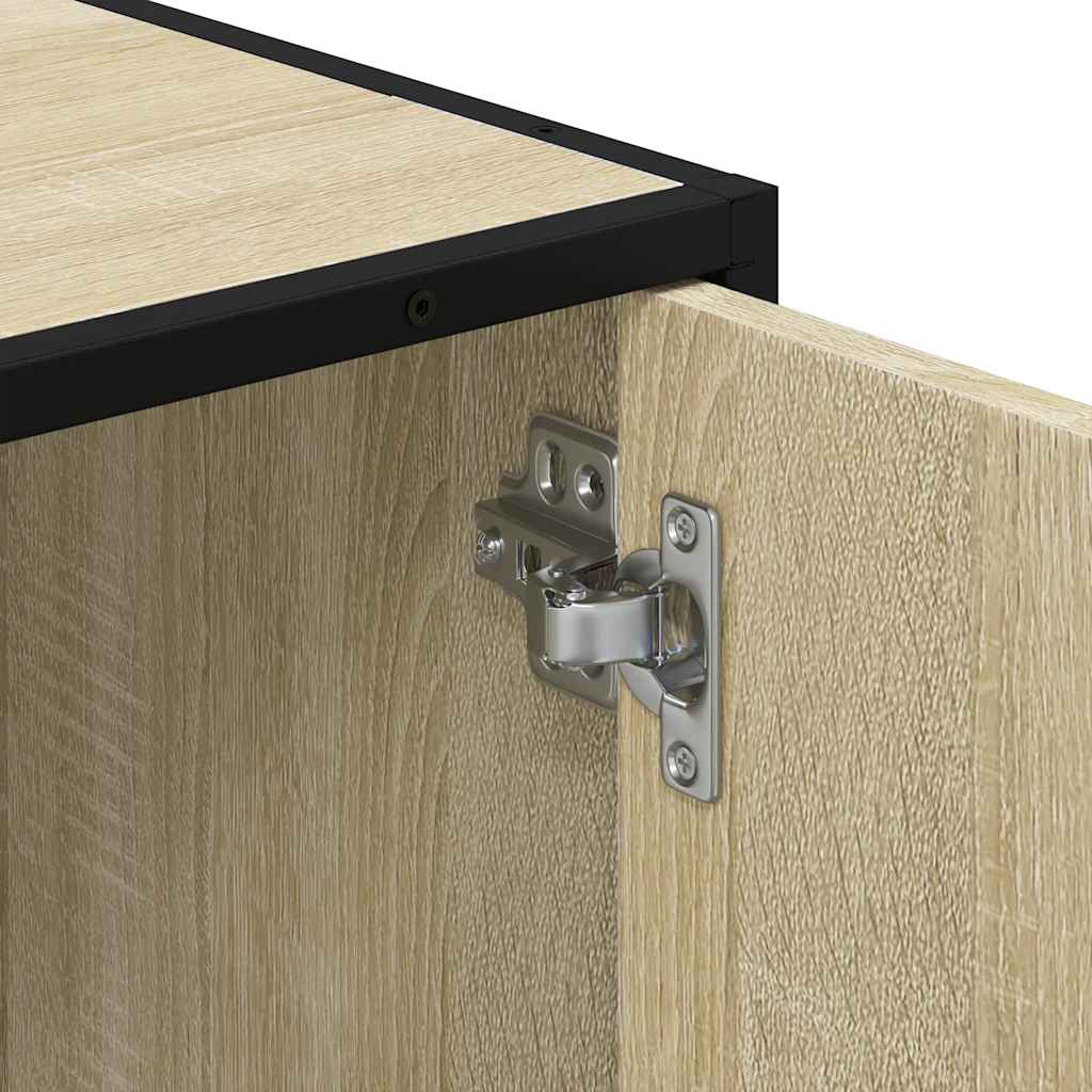 Bathroom Sink Cabinet 90X33X60 Cm Engineered Wood