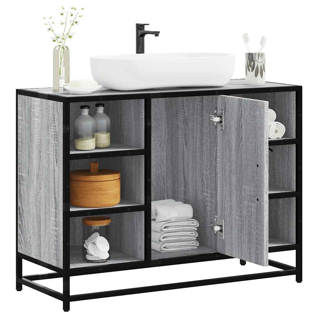 Bathroom Sink Cabinet 80X33X60 Cm Engineered Wood