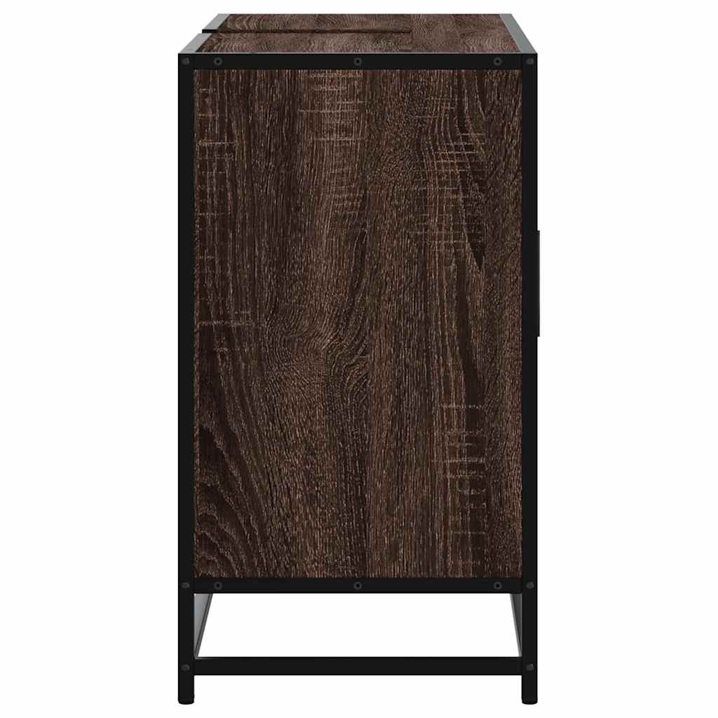 Bathroom Sink Cabinet 80X33X60 Cm Engineered Wood
