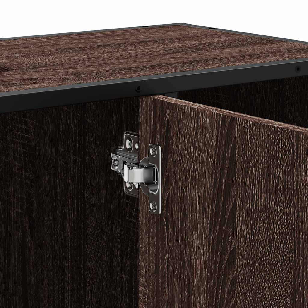 Bathroom Sink Cabinet 80X33X60 Cm Engineered Wood
