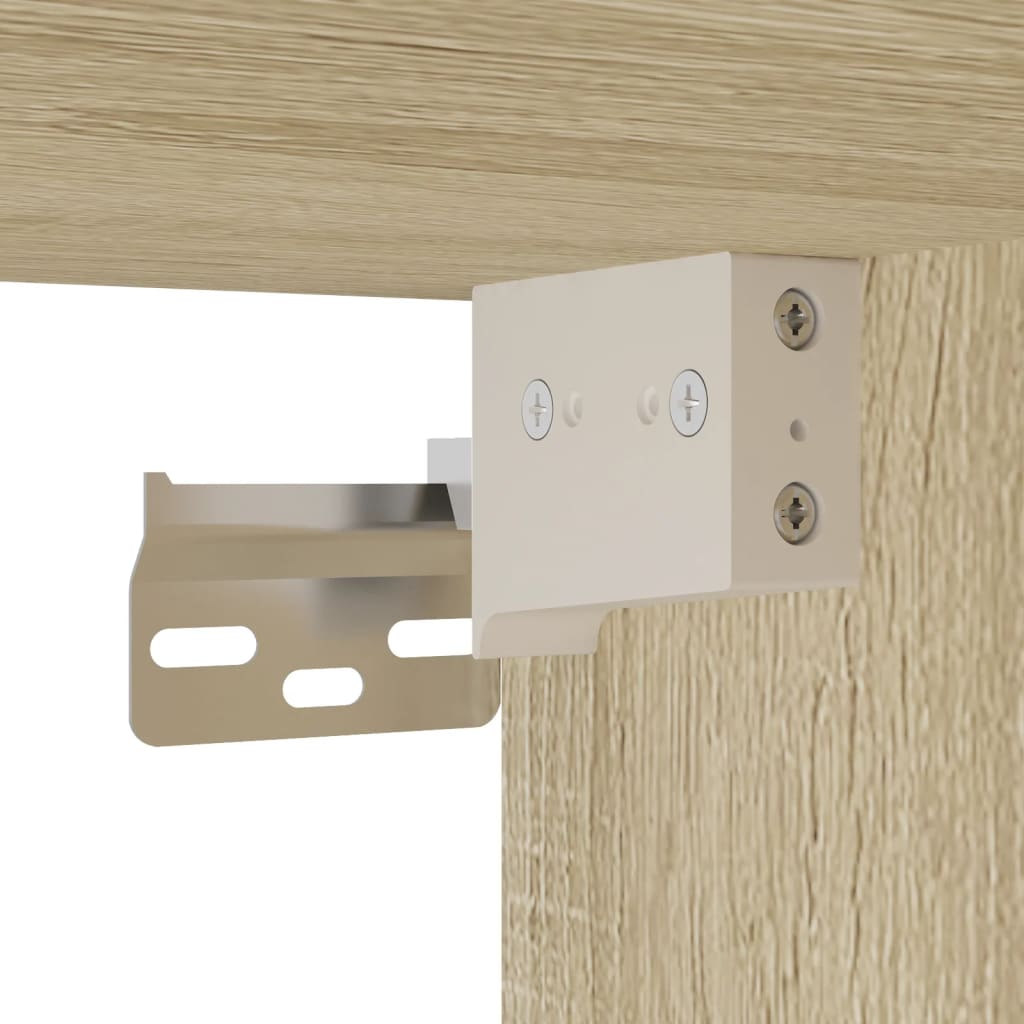 Bathroom Sink Cabinet Sonoma Oak 100X38.5X45 Cm Engineered Wood