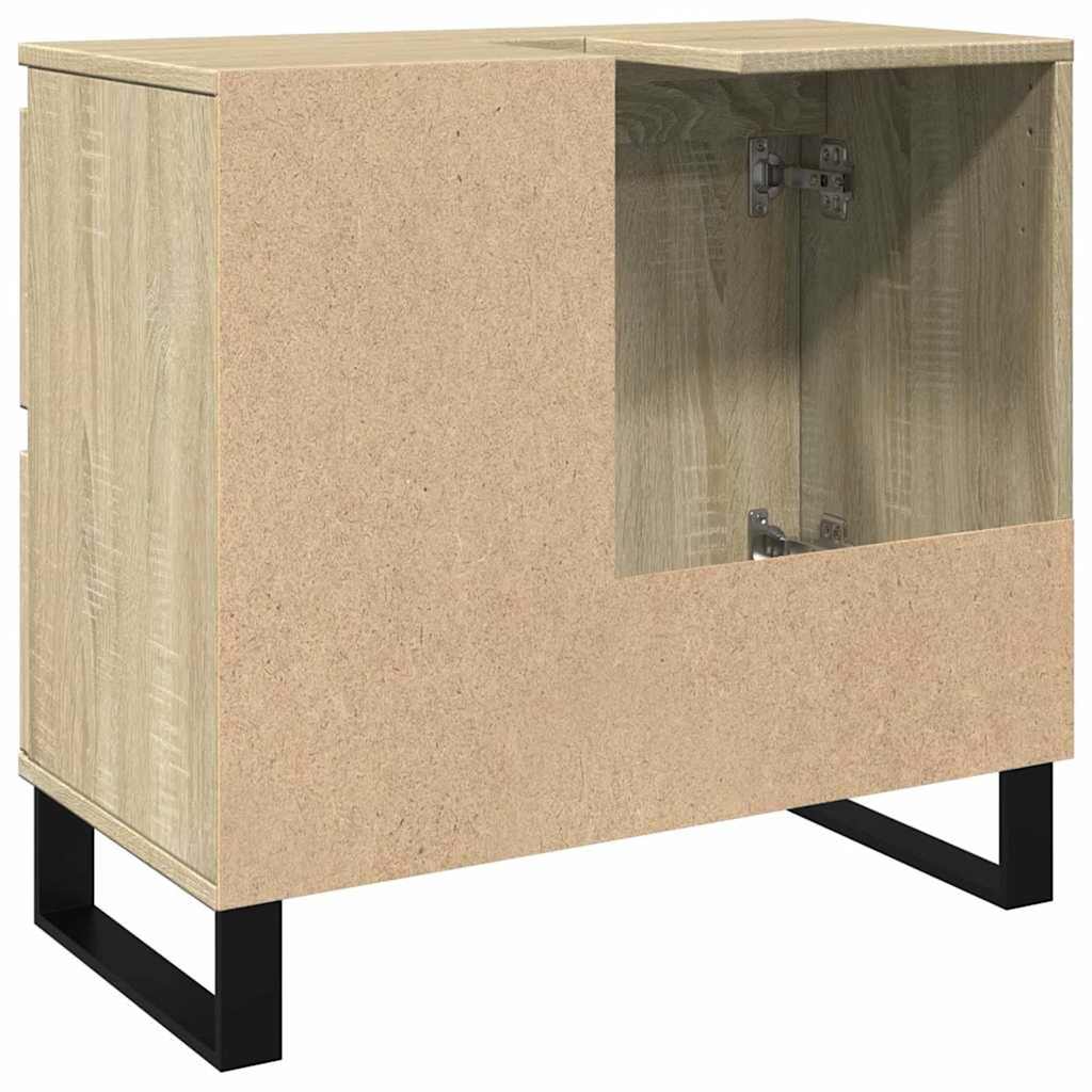 Bathroom Cabinet 65X33X60 Cm Engineered Wood