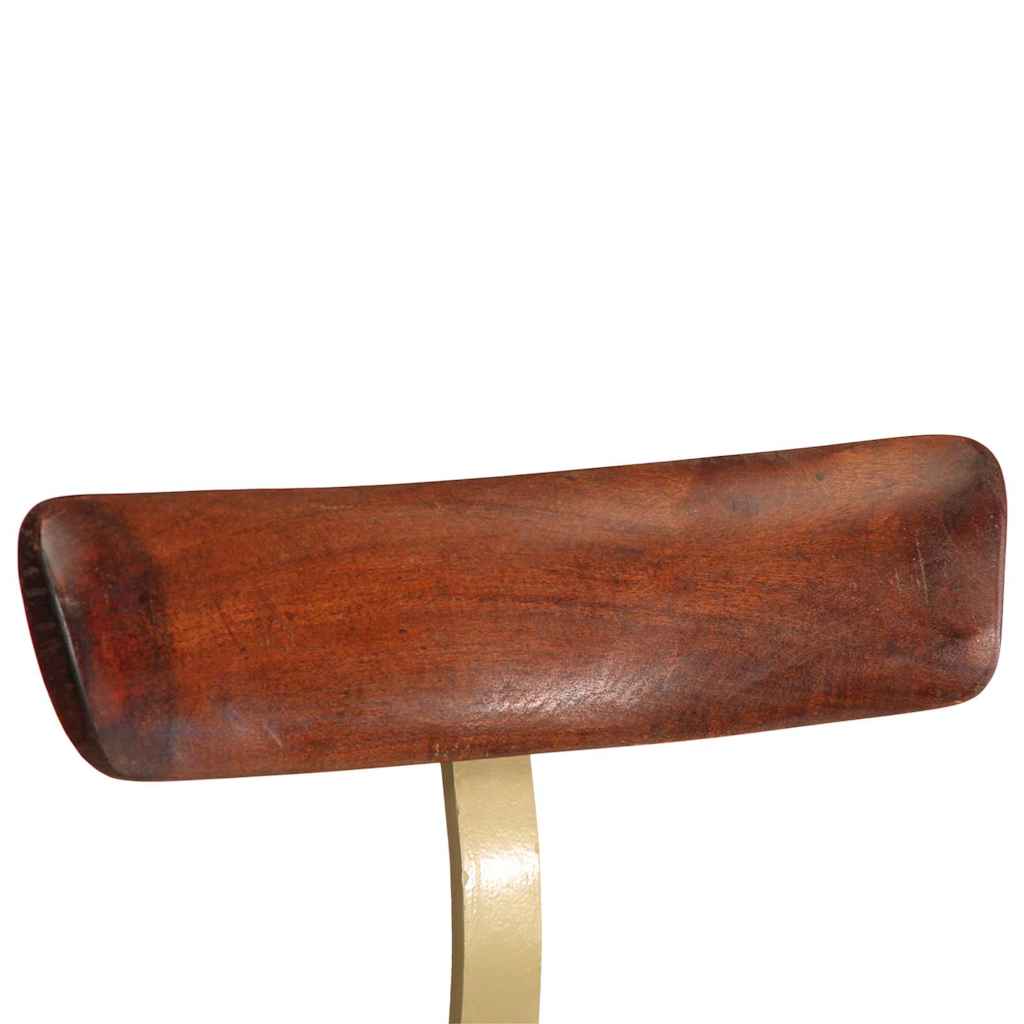 Bar Stools 2 Pcs Solid Wood Mango